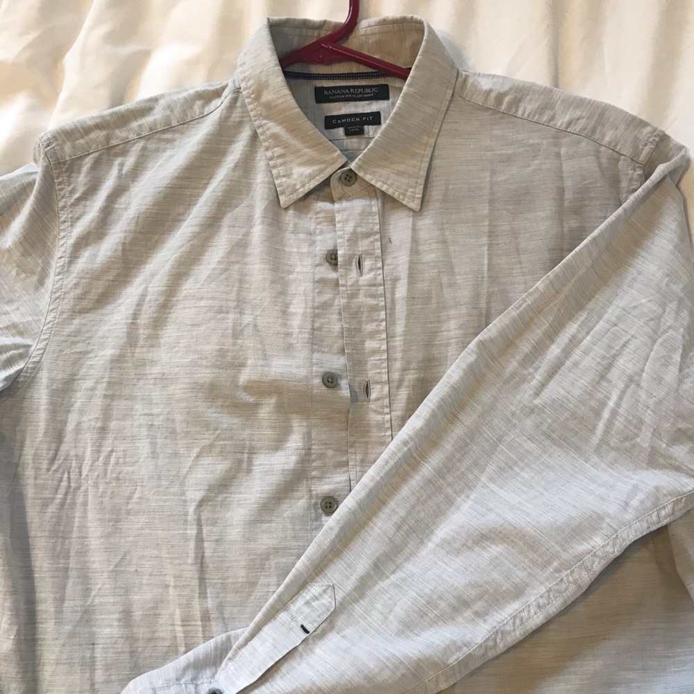 Moving sale! BR gray heather long sleeve shirt